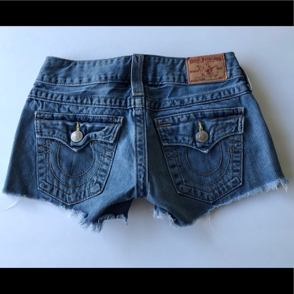 True Religion Pants - True Religion Jean Shorts - Size 25